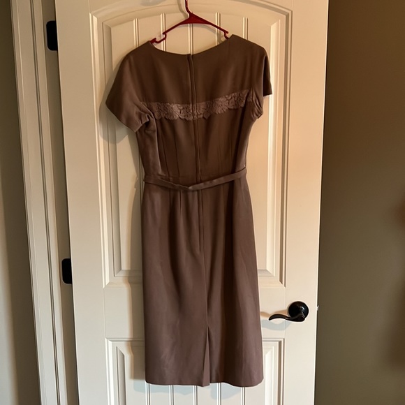 Vintage 1950’s Sheath Dress & Matching Jacket Set With Belt - Picture 9 of 13